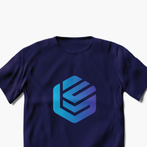 تی شرت تیره با لوگو