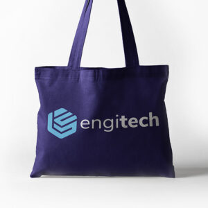 کیف تیره با لوگو